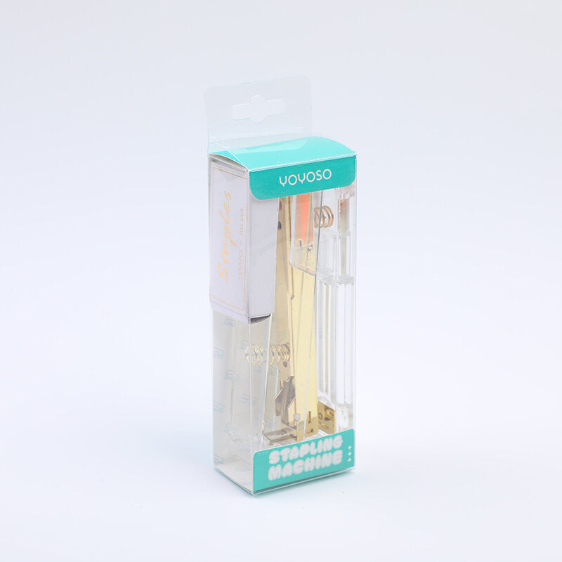 Spillatrice trasparente acrilica con 1000 punti metallici-oro