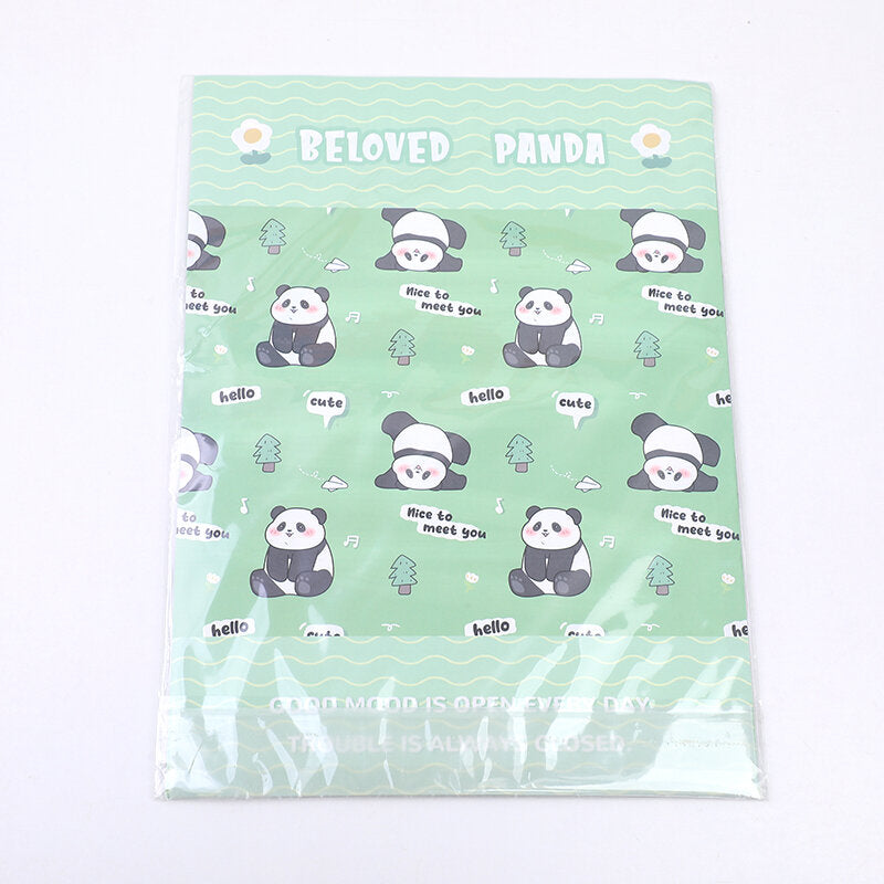 Panda A4 carta da lettere grande e busta