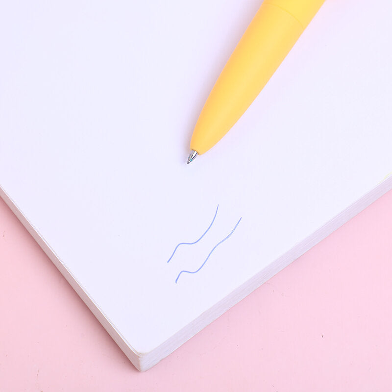 Penna gel con testa grande a forma di artiglio di gatto fortunato-nera