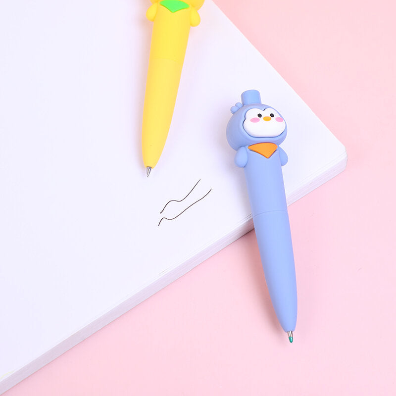 Penna gel con testa grande per parco per animali domestici - nera