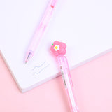 Penna gel cancellabile Sakura cat-blu