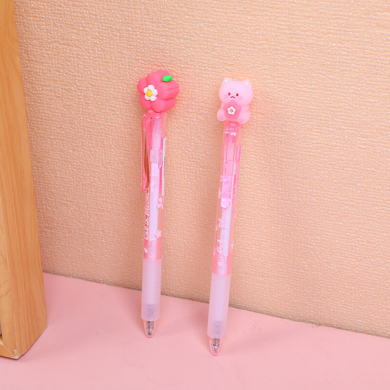 Penna gel cancellabile Sakura cat-blu