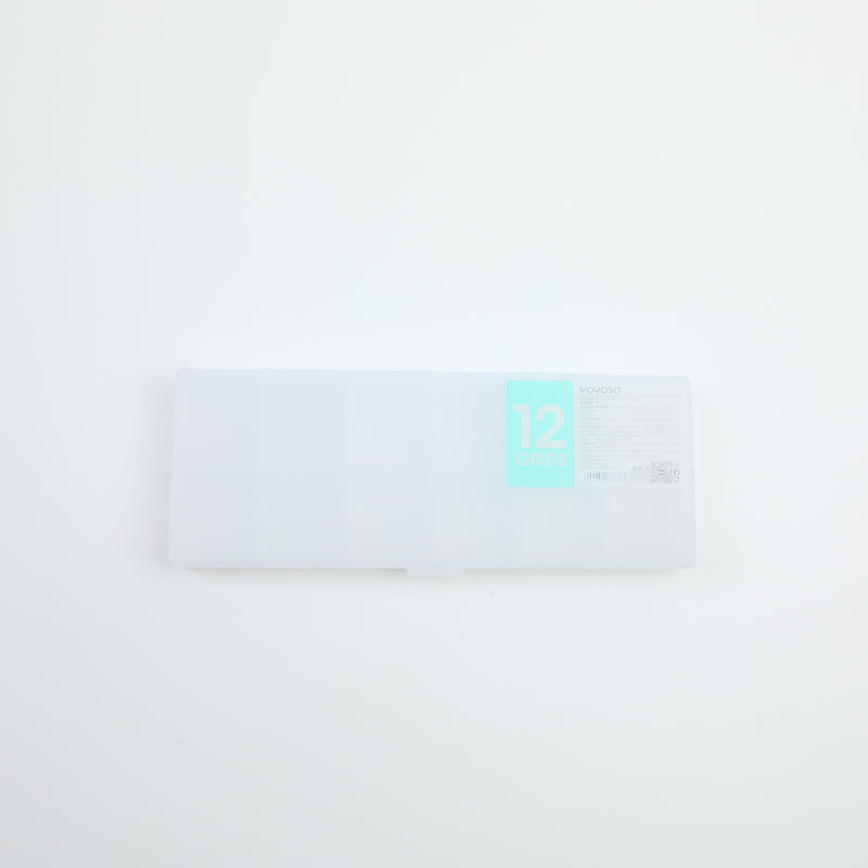 Scatola portaoggetti con 12 griglie