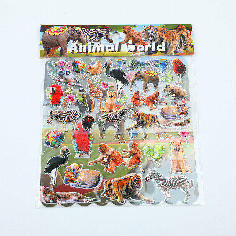 Adesivo doppio strato grande animale