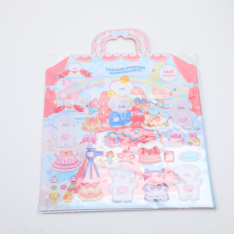 Adesivo per travestimento con bolla portatile a forma di melone