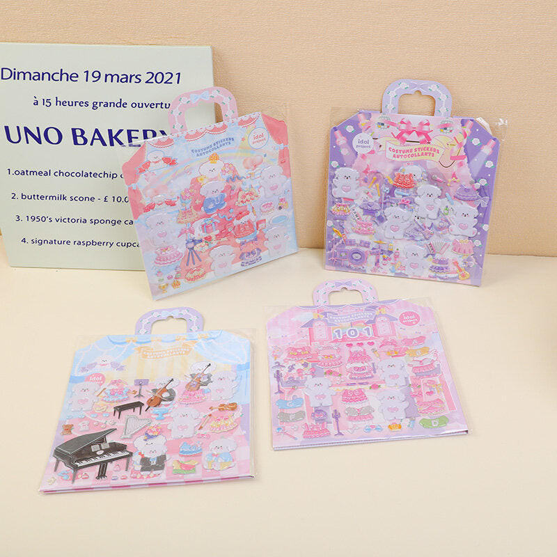 Adesivo per travestimento con bolla portatile a forma di melone