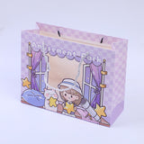 Borsa regalo con finestra orizzontale serie parco divertimenti-piccola