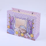 Borsa regalo con finestra orizzontale serie parco divertimenti-media