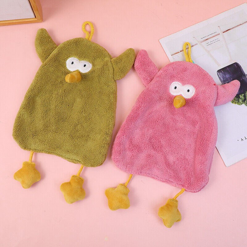 Asciugamano a forma di uccello