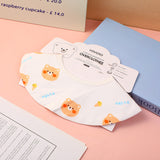 Bavaglino in cotone con orso