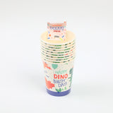 Bicchieri di carta della serie Dinosaur Party*10 pezzi