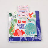 Carta velina per feste a forma di dinosauro *20 pezzi