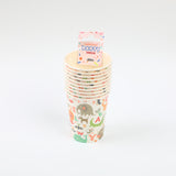 Bicchieri di carta Party Animal World Series*10 pezzi