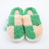 Semplice controllo sul campo coppia mop di cotone verde 36-37 iarde