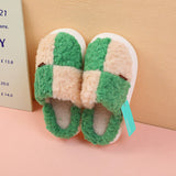 Semplice controllo sul campo coppia mop in cotone verde 38-39 yard