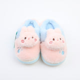 MoPets Paradise Pantofola in cotone per bambini Bunny Smoke Pink 30-31 yard