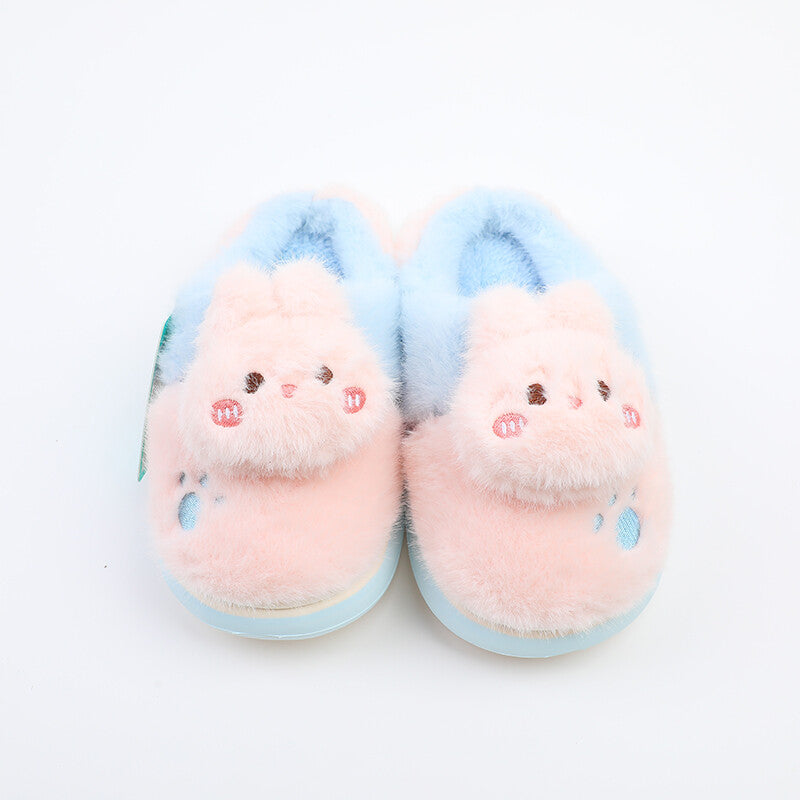 MoPets Paradise Pantofola in cotone per bambini Bunny Smoke Pink 30-31 yard