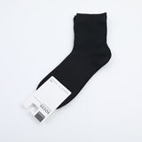 Calzini da uomo in cotone nuovi, tinta unita, a metà polpaccio