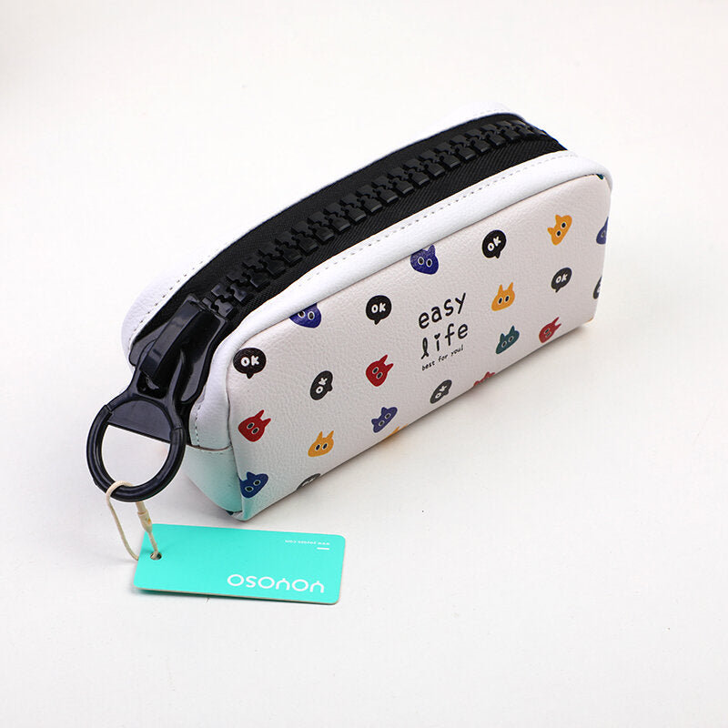 Astuccio portapenne con cerniera extra large della serie Black Cat Party