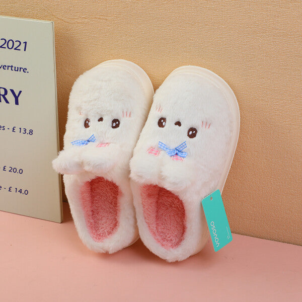 Pantofole da modellare coniglio bianche 38-39