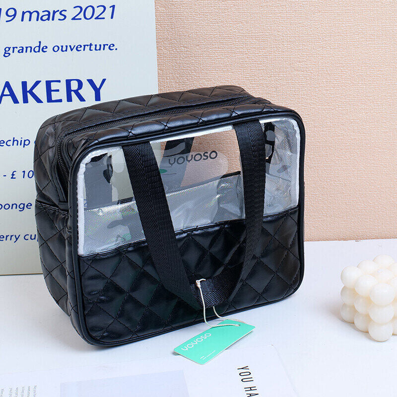 Borsa da toilette quadrata grande