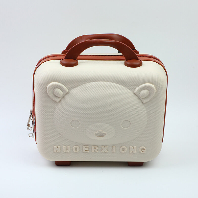 Bear Piccolo bagaglio portatile-Bianco