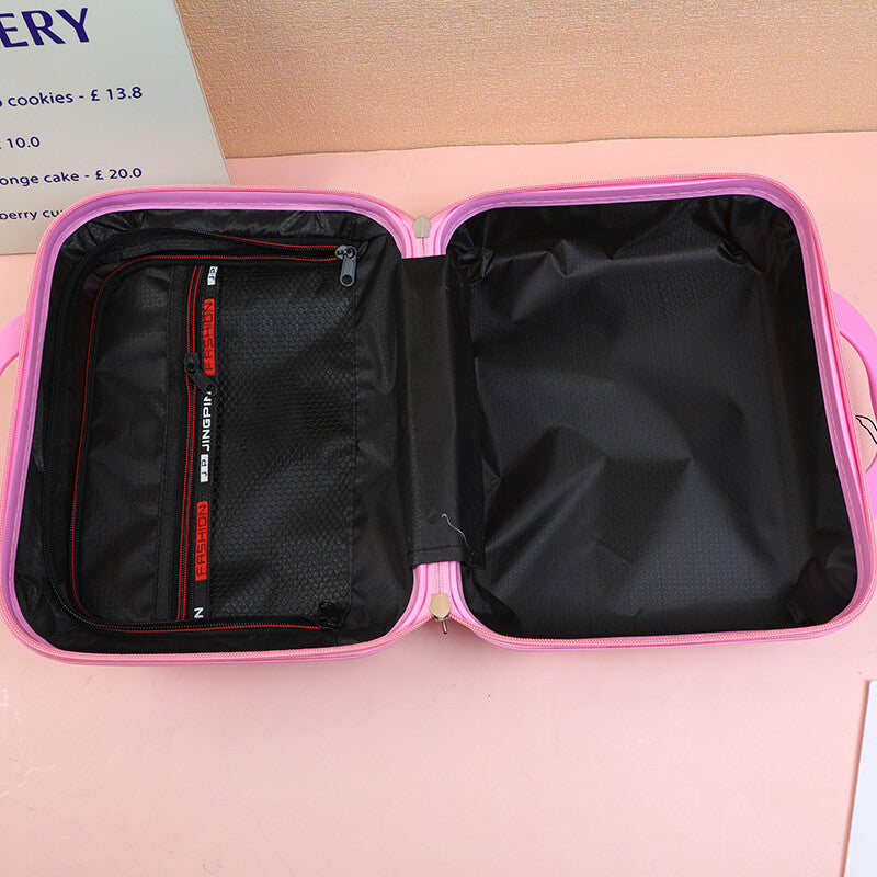 Orso piccolo bagaglio portatile-Rosa