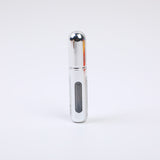 Flacone erogatore di profumo ricaricabile da 5 ml - Argento brillante