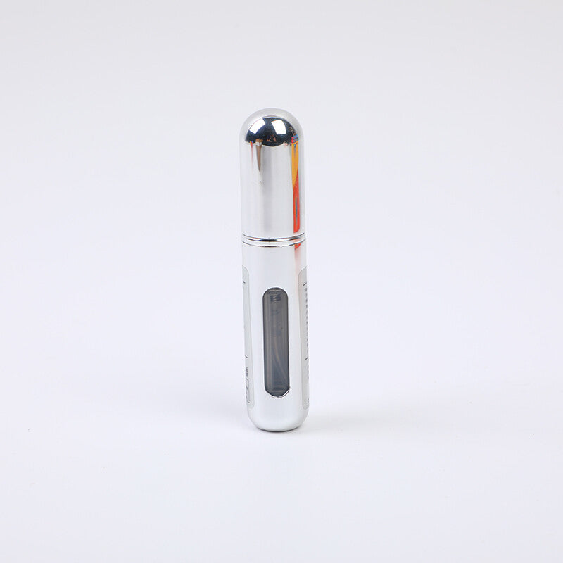 Flacone erogatore di profumo ricaricabile da 5 ml - Argento brillante