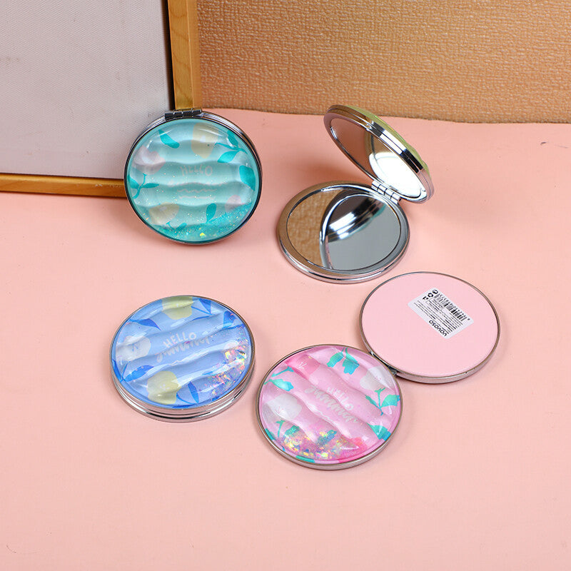 Specchio rotondo anti-pressione della serie Elegant Garden