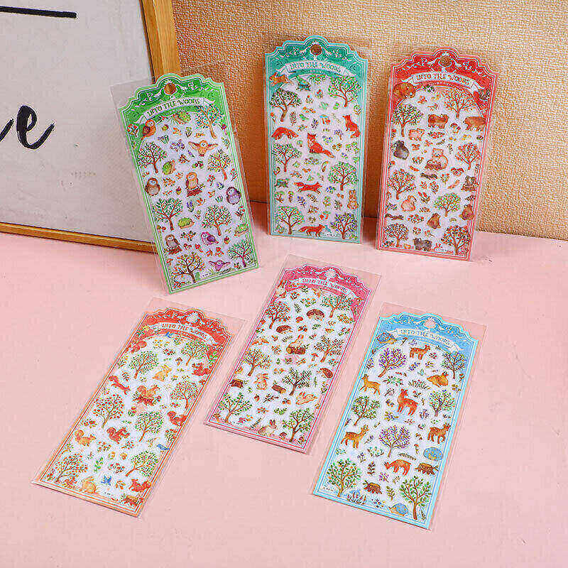 Adesivi di cristallo Forest Wonderland