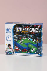 Giochi di QI - Blocchi da costruzione per la guerra della polizia contro i banditi