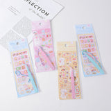 Set di adesivi Goo Card - tema snack al melone