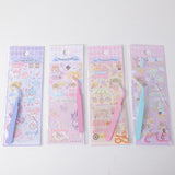 Set di adesivi Goo card - tema del parco della bambina