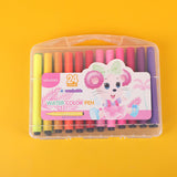 204 Penna di acquerello con asta a triangolo 24PCS