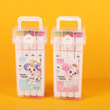 Pennarello Quad Rod Dual Head 222 da 12 colori