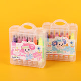 Matita acquerellabile a 12 colori Bold Bar di grande capacità con timbro 209