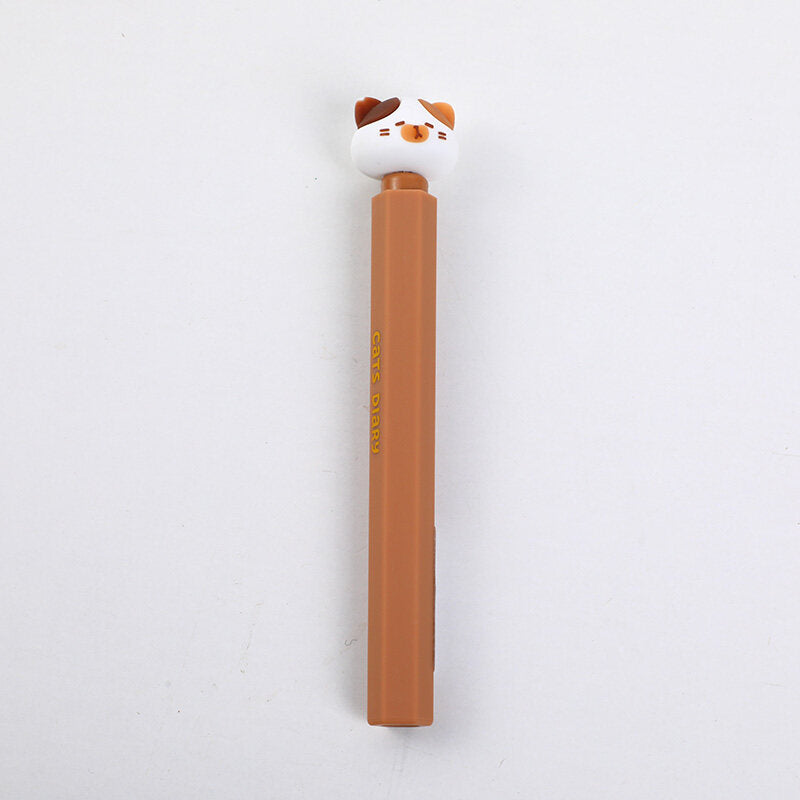 YOYO cat life diary series rossetto gel pen-blue