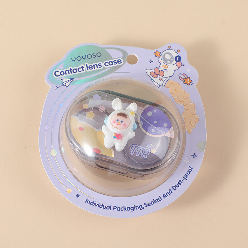 Simpatica custodia di lenti a contatto