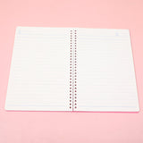 Sakura YOYO serie coniglio - quaderno a bobina con coditina morbida B5