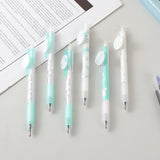 Penna gel cliccabile coniglietto carino - ricarica nera