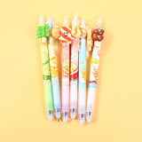 Cibo bollito caldo penna cancellabile blu