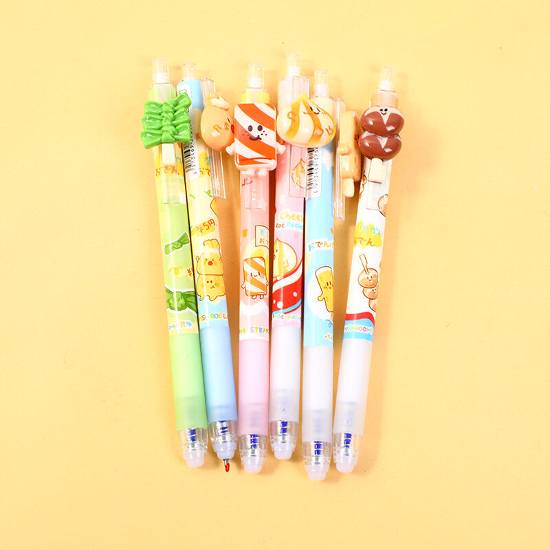 Cibo bollito caldo penna cancellabile blu