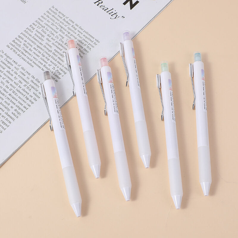 Penna glitterata 6pcs set per mano conto novizio (6 colori)