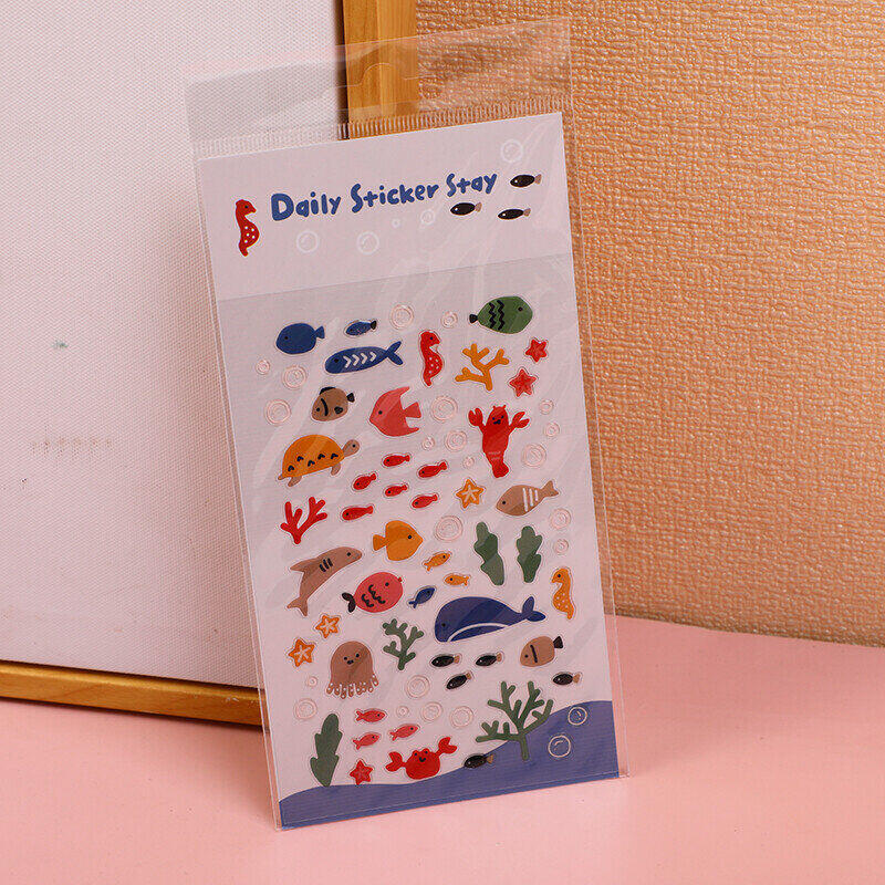 Adesivi del mondo sottomarino