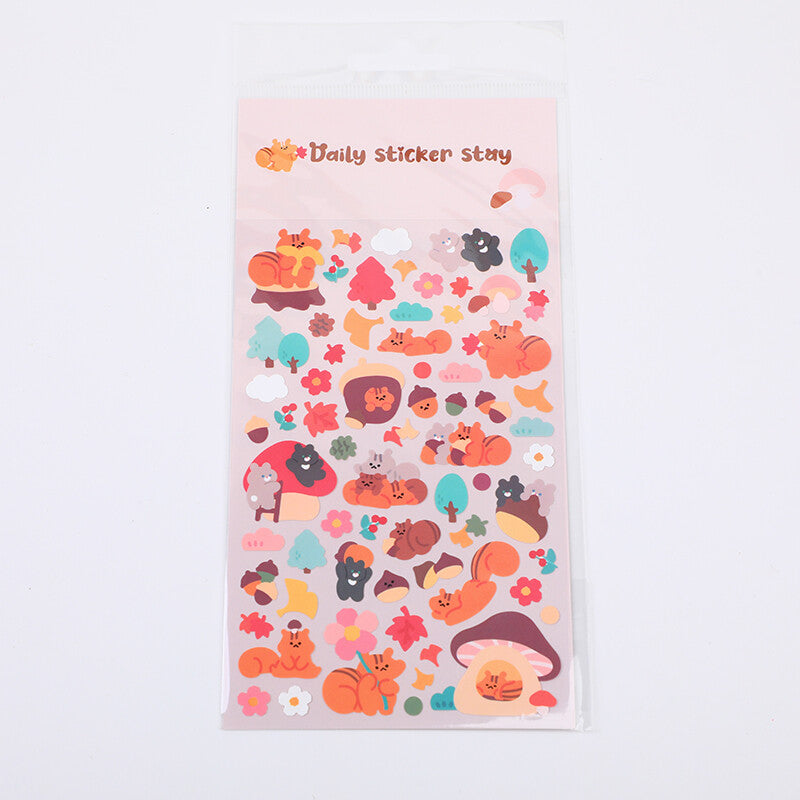 Adesivi da viaggio autunnali