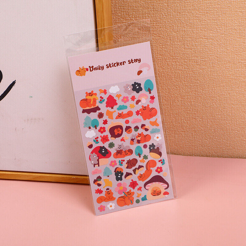 Adesivi da viaggio autunnali