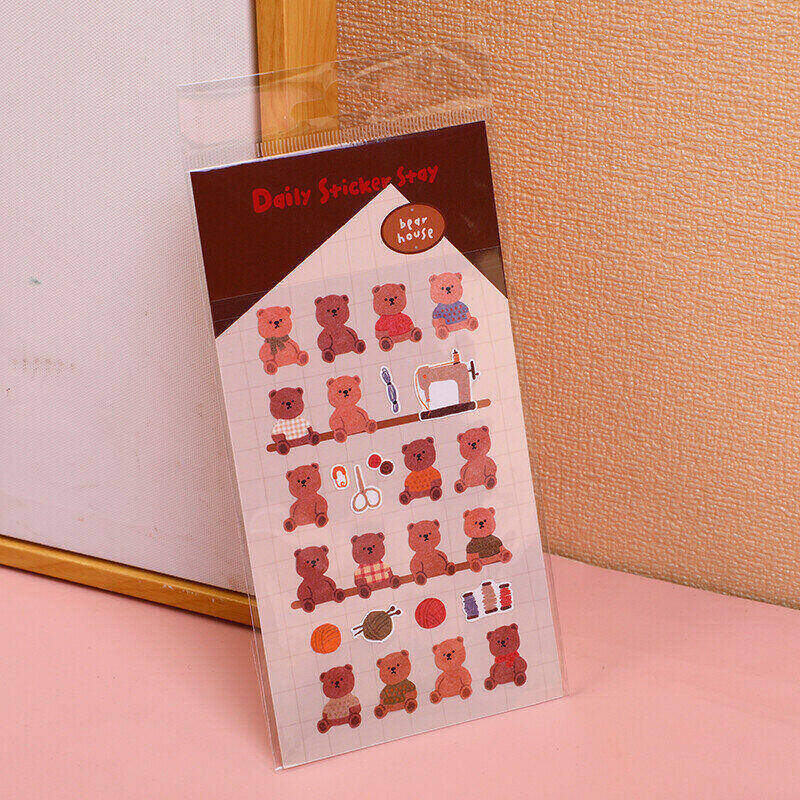 Adesivi per la casa dell'orso