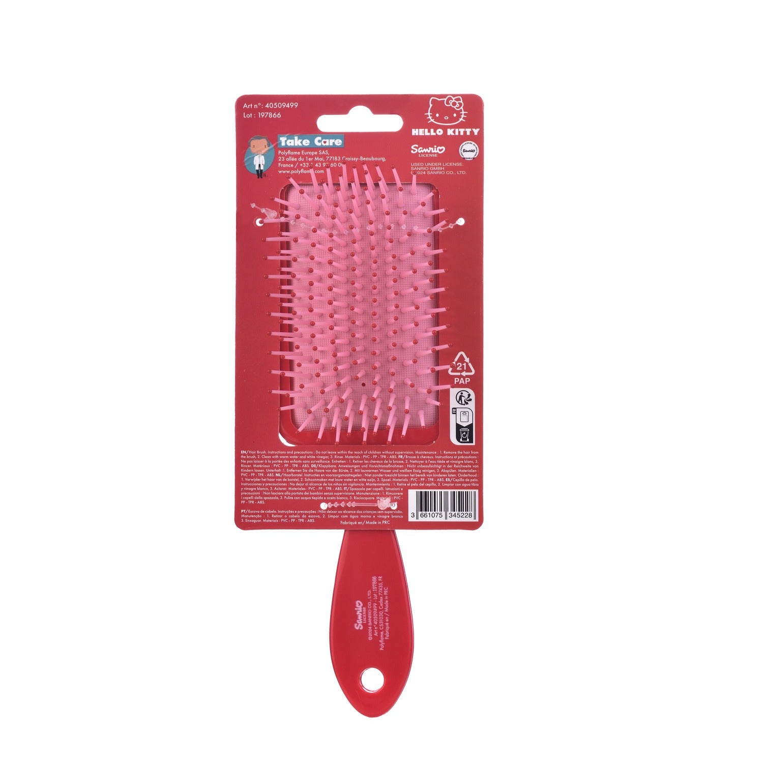 HELLO KITTY  HAIR BRUSH