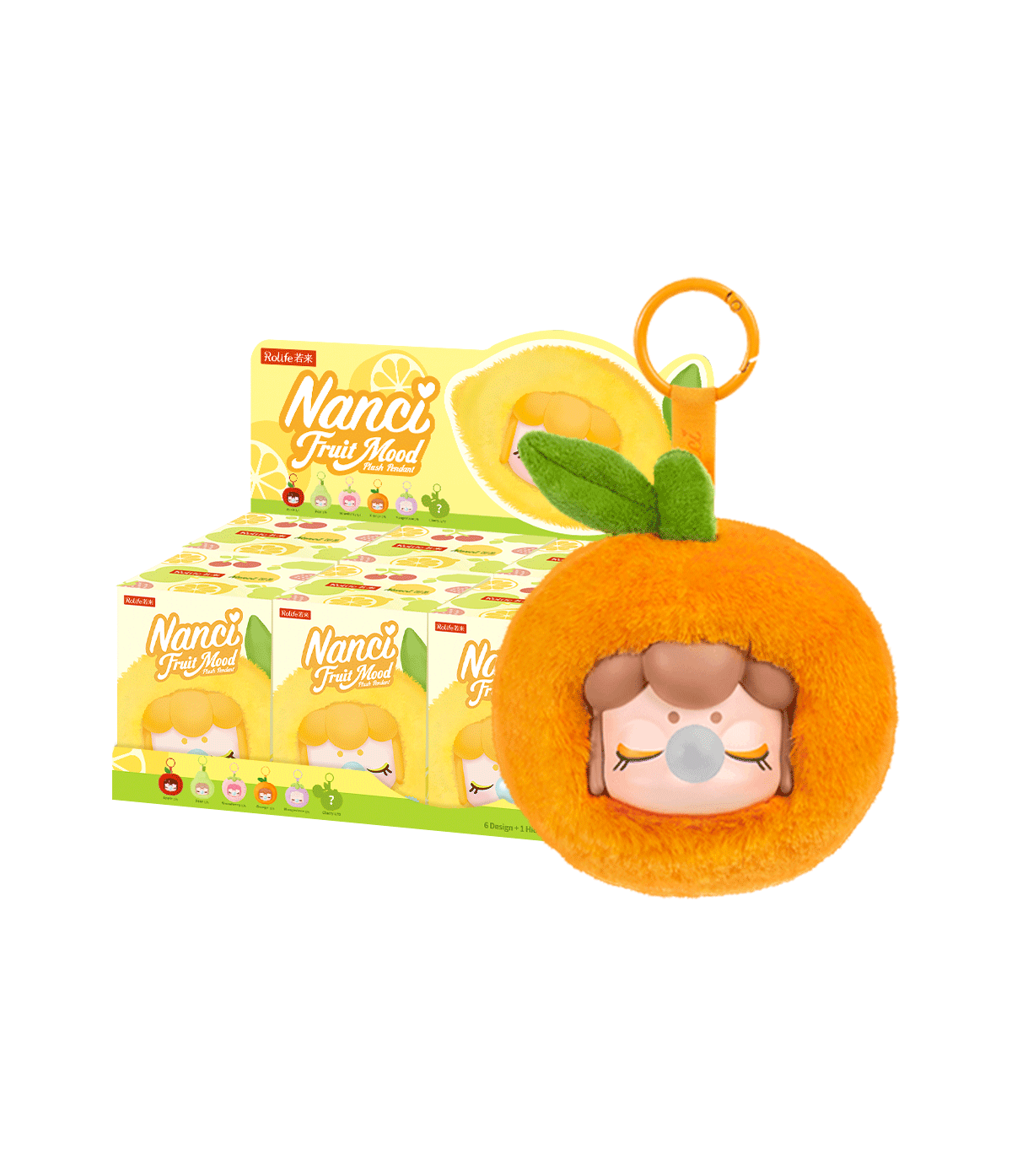 Fruit Mood Plush Pendant